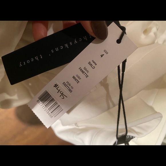 Theyskens Theory Sialo White Skirt (Various Sizes) NWT - Picture 7 of 10